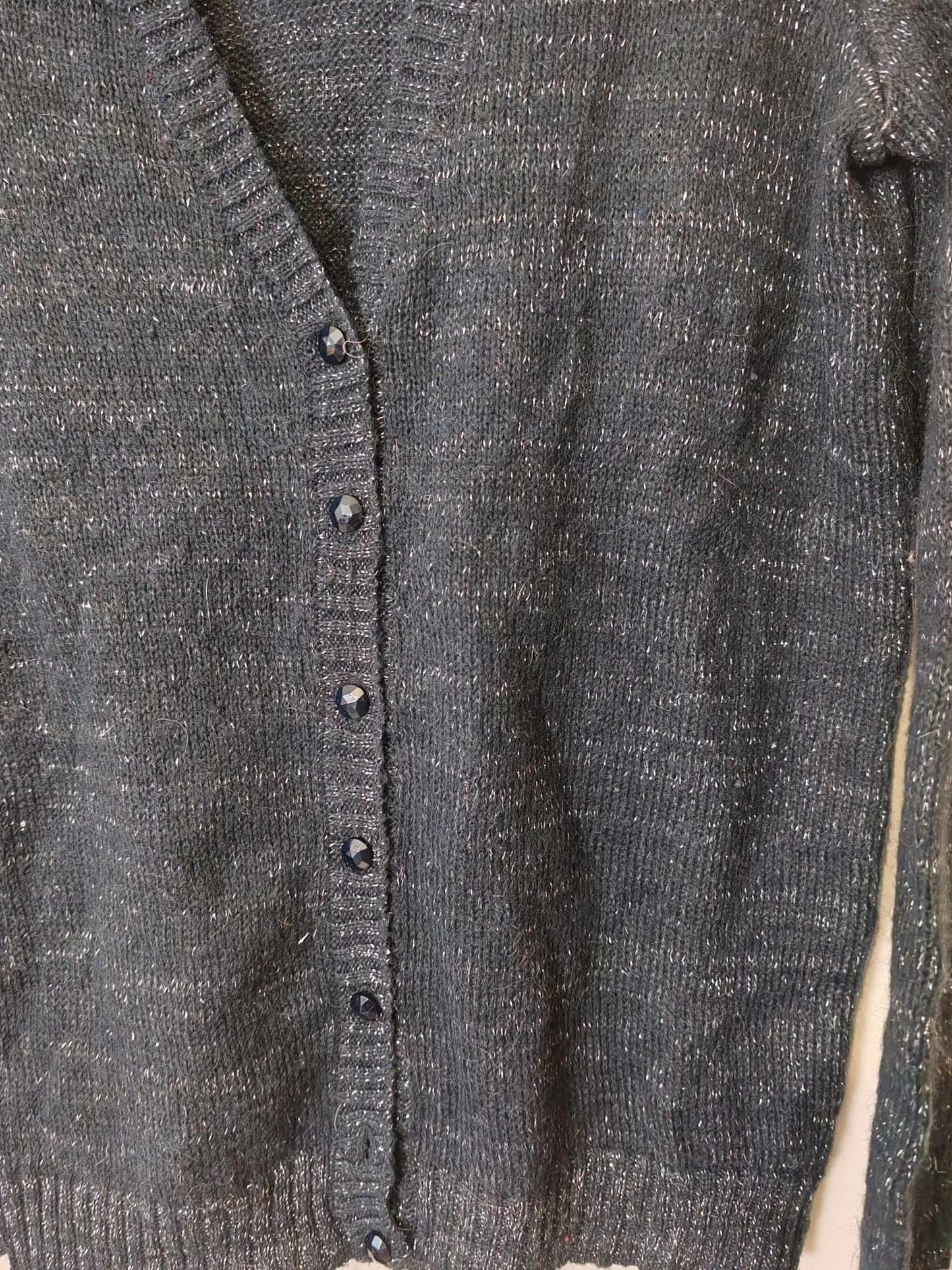 Cardigan / pull réversible marine