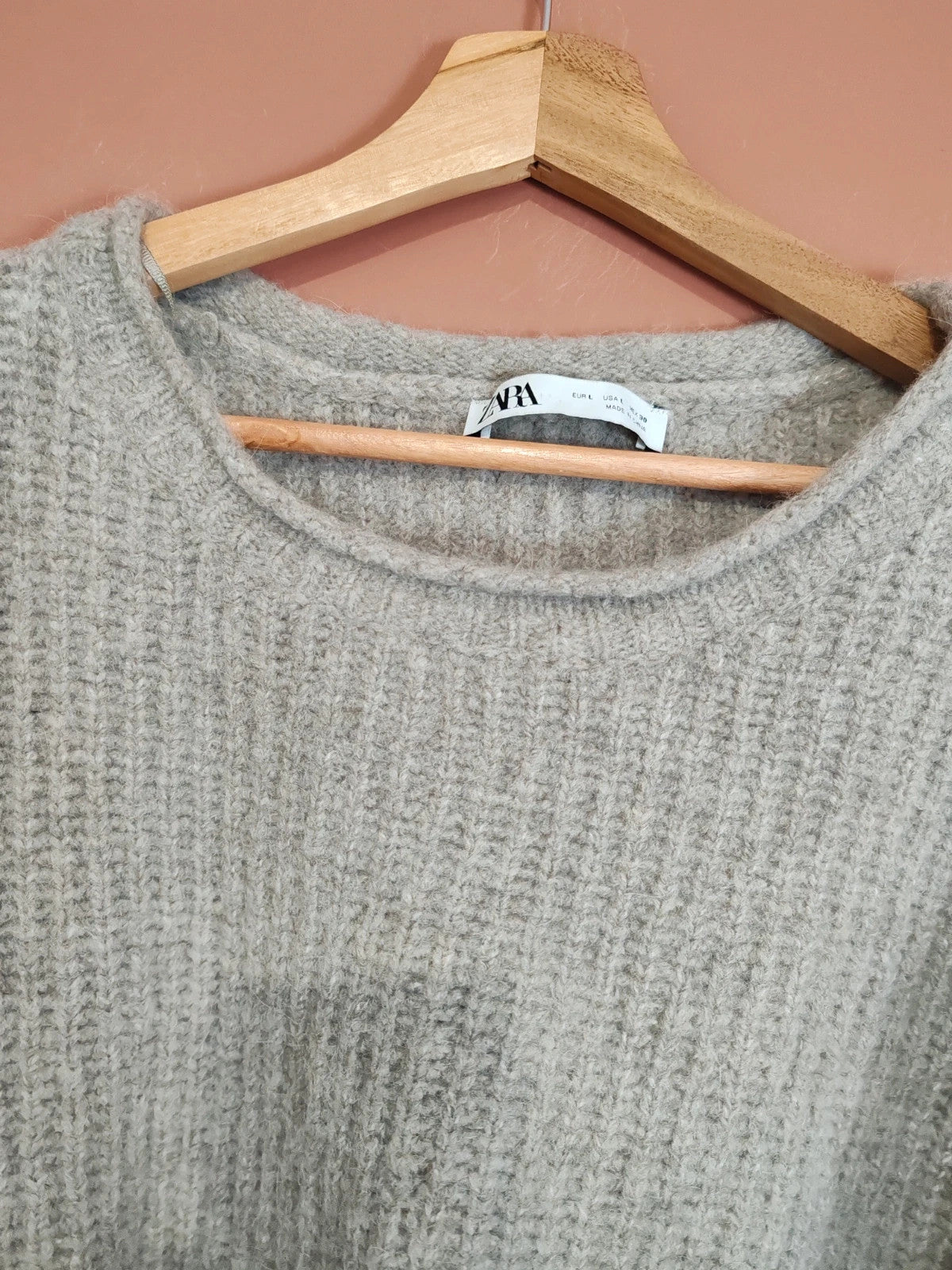 Pull beige zara taille L