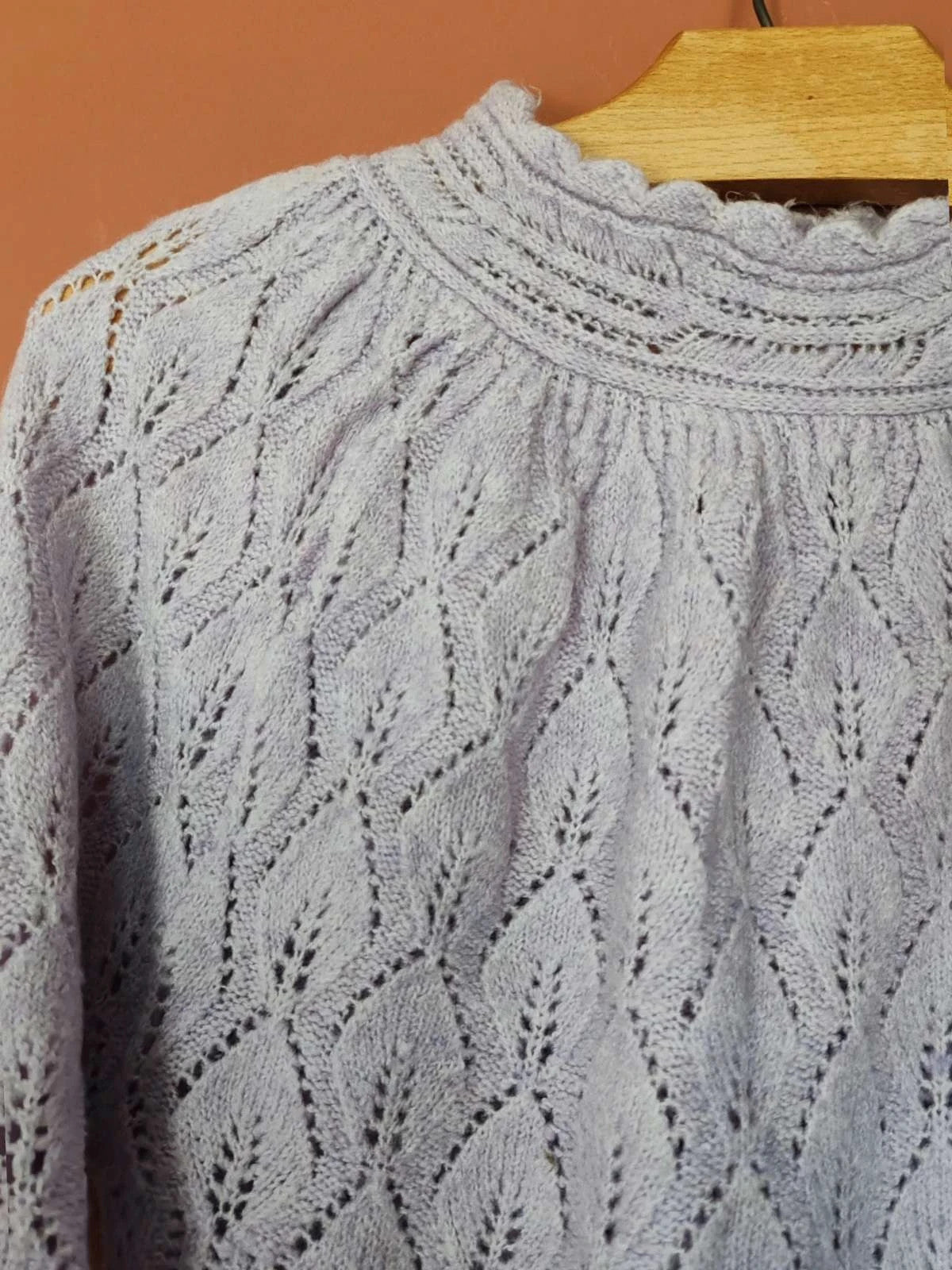Pull mauve taille S/M