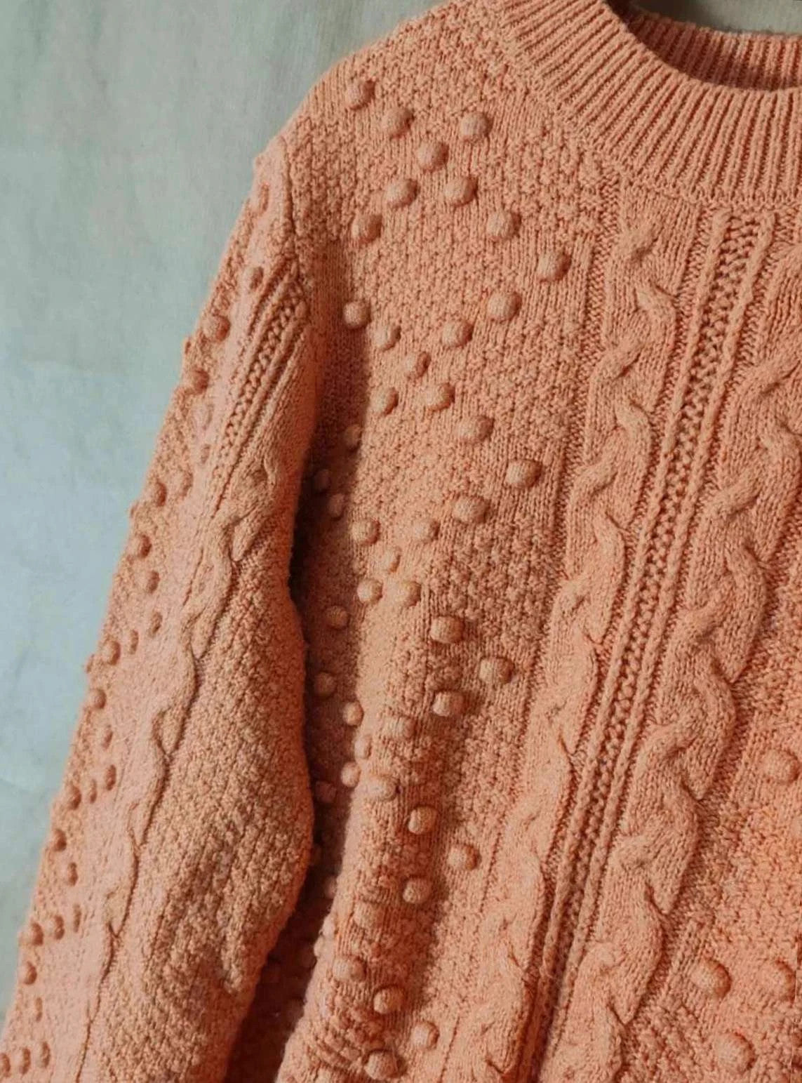 Pull pompons orange