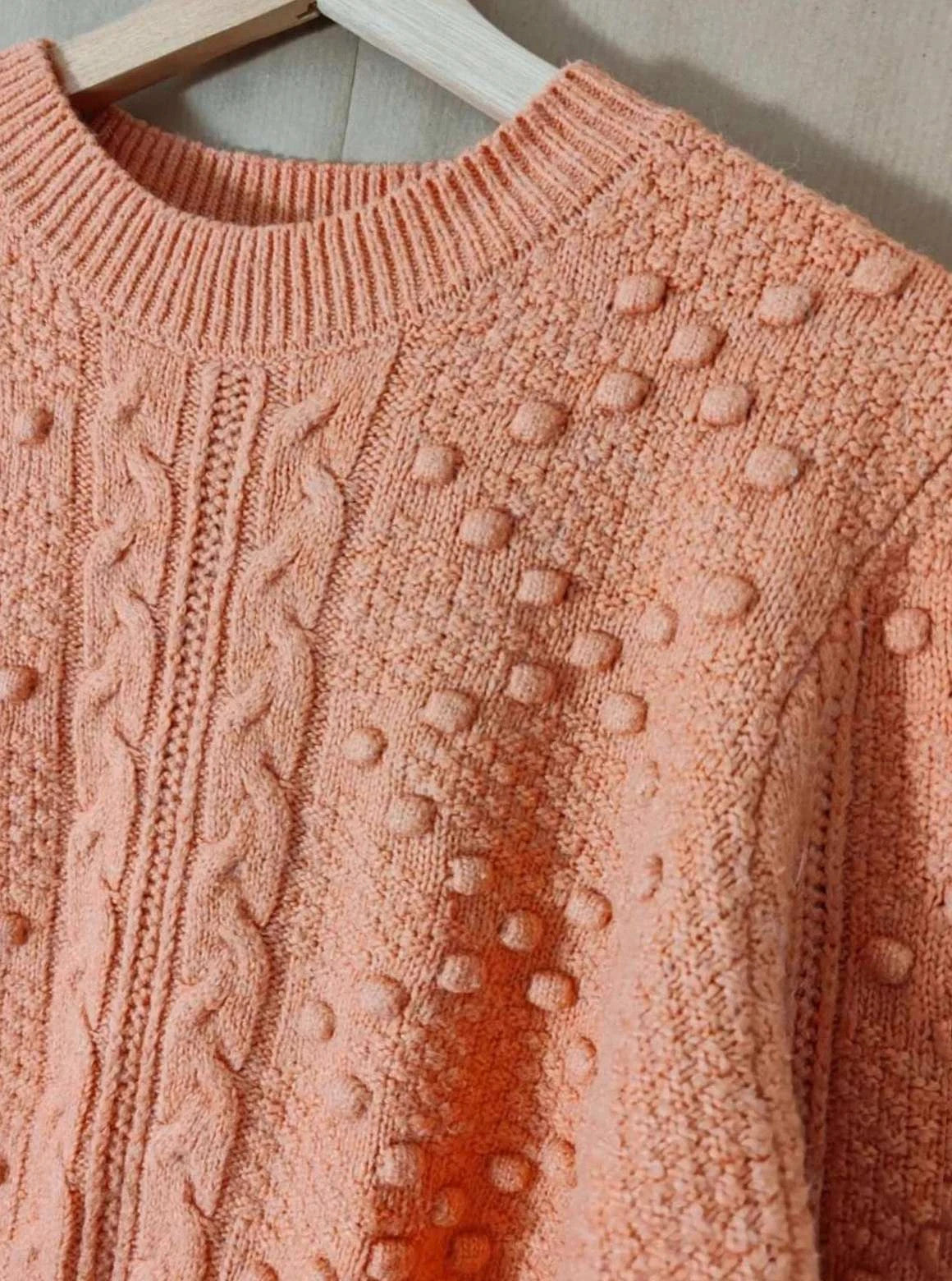 Pull pompons orange