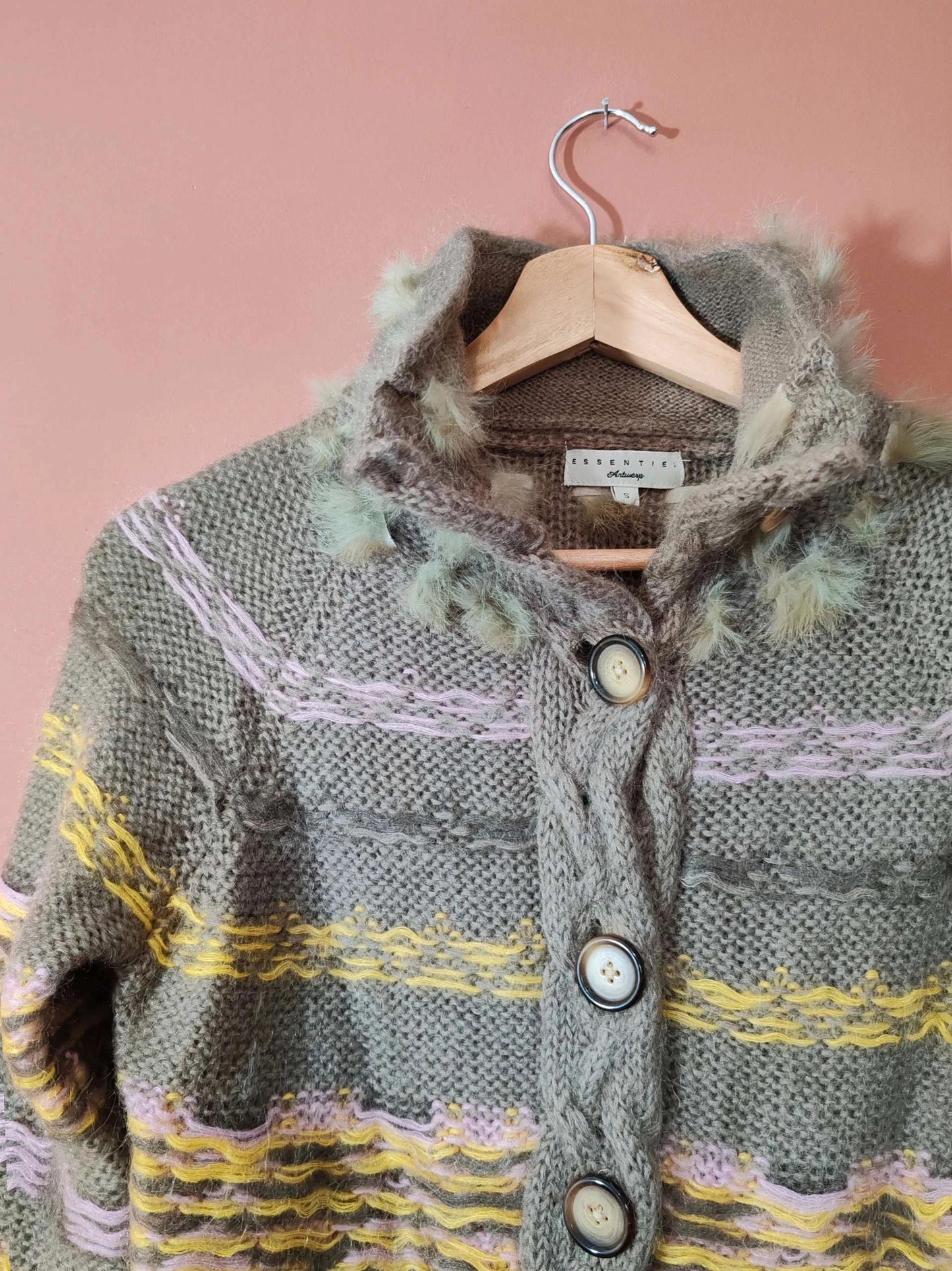 Cardigan kid mohair taille S