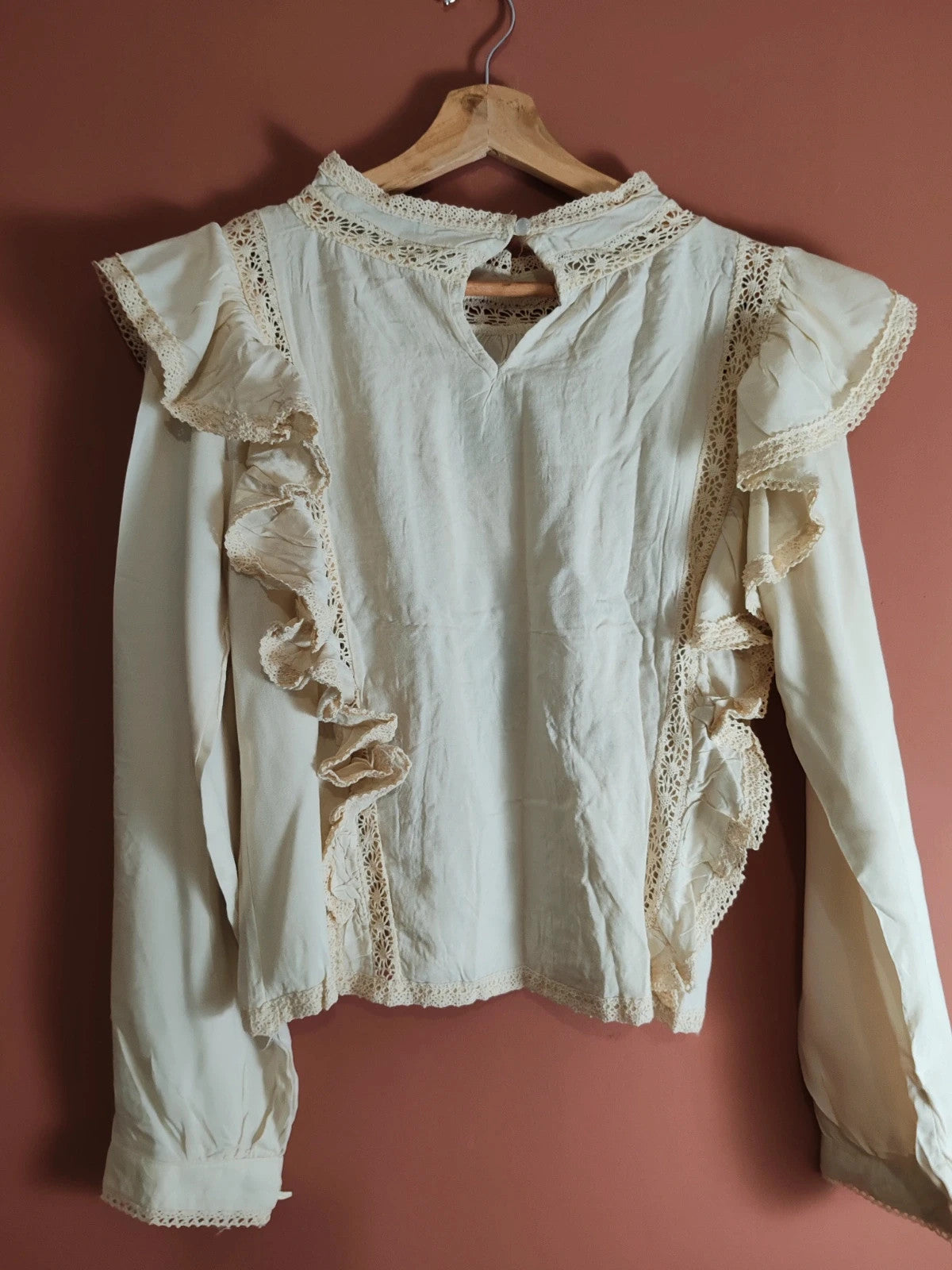 Blouse bohème broderies taille M/L