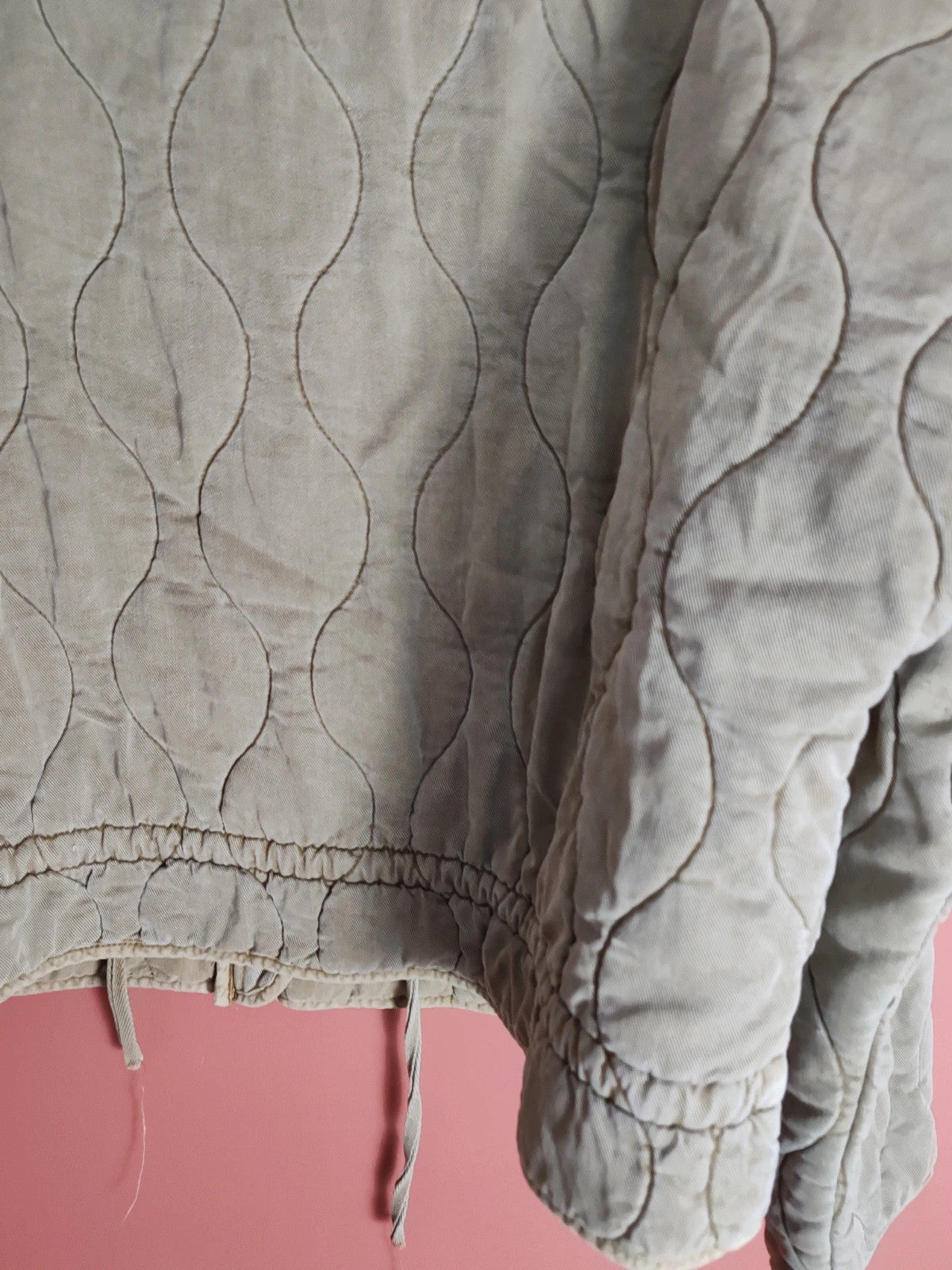 Veste matelassée kaki Zara taille L