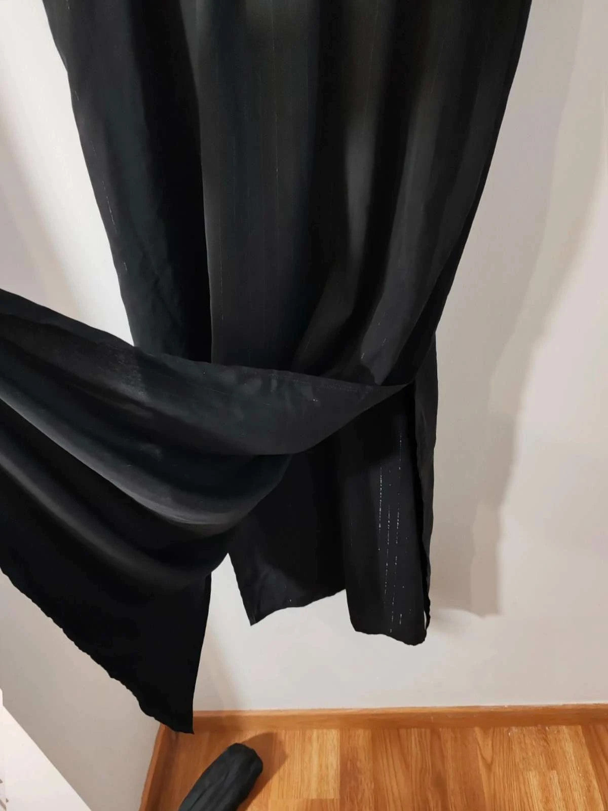 Robe longue noire taille S