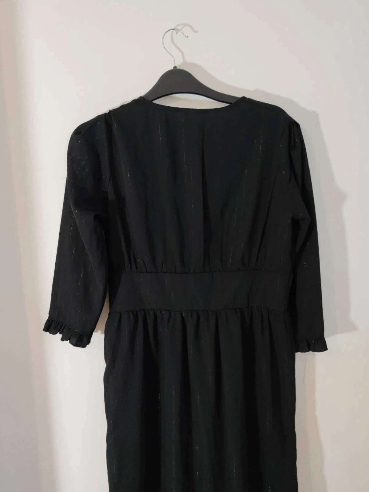 Robe longue noire taille S