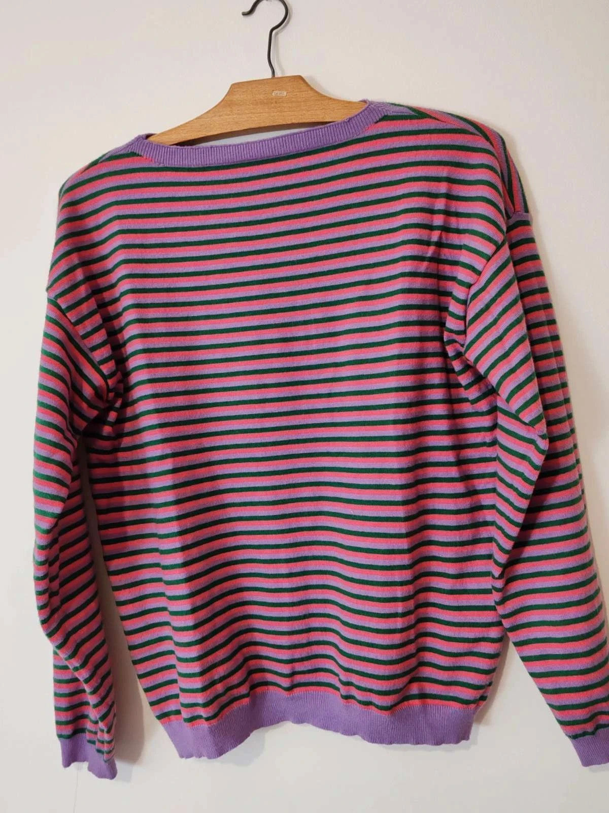 Pull rayures colorés