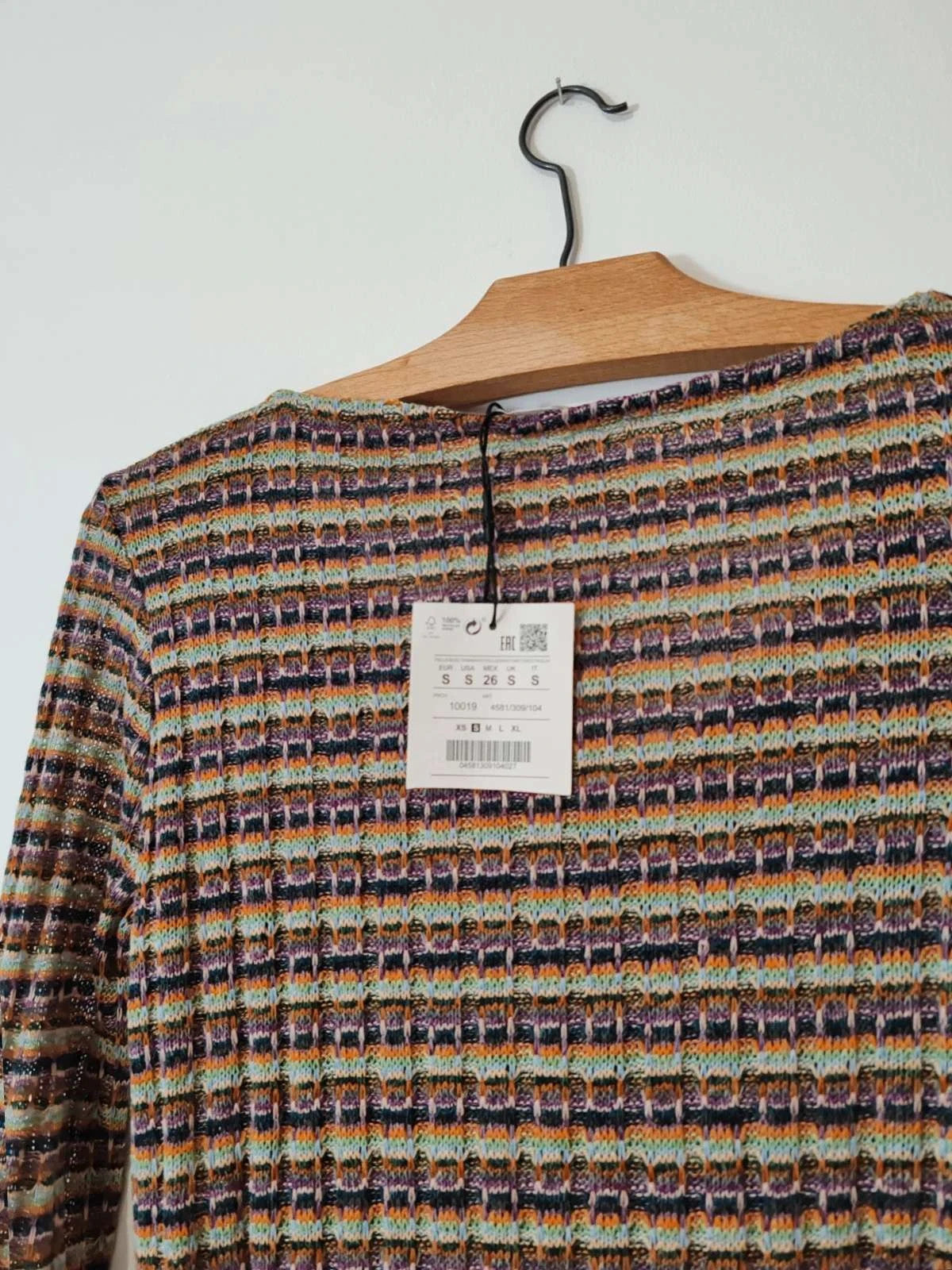 Gilet multicolore taille S