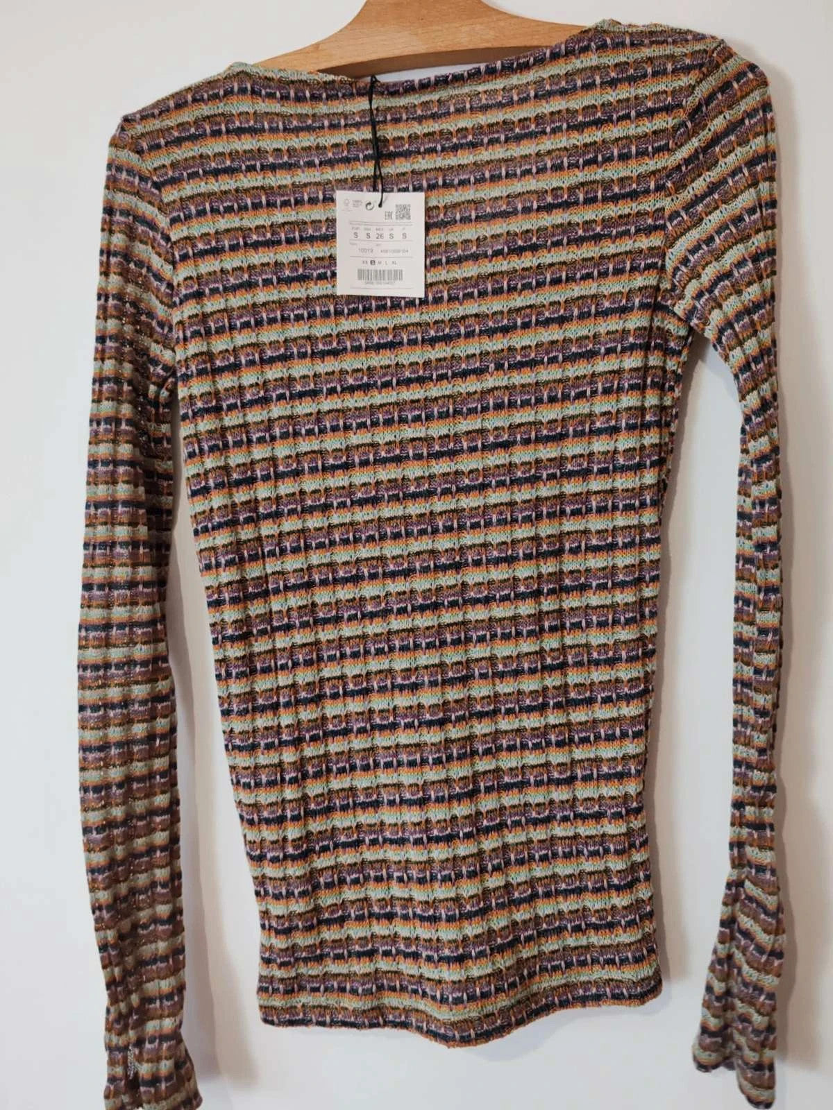 Gilet multicolore taille S