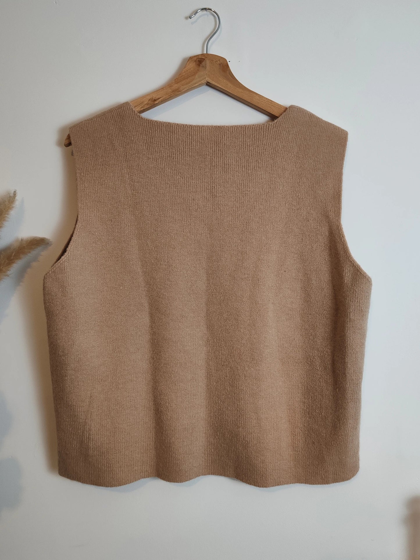 Gilet sans manches maille taille M/L
