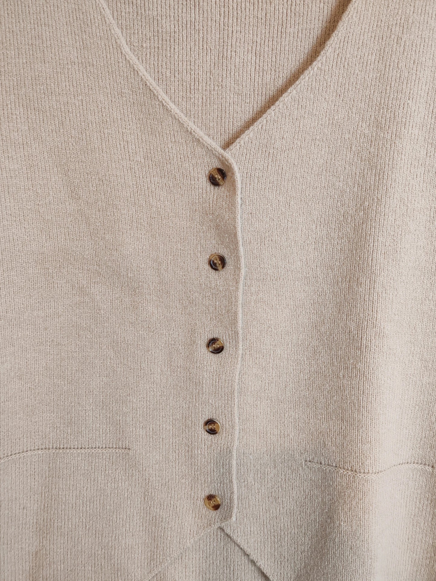 Gilet sans manches maille taille M/L