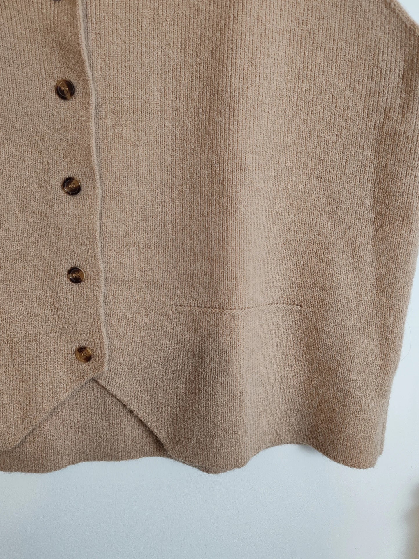 Gilet sans manches maille taille M/L