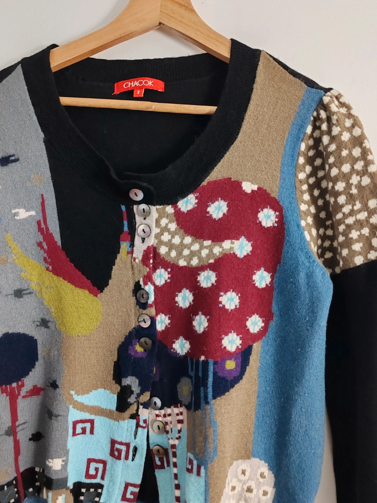 Cardigan laine taille 2 Chacok