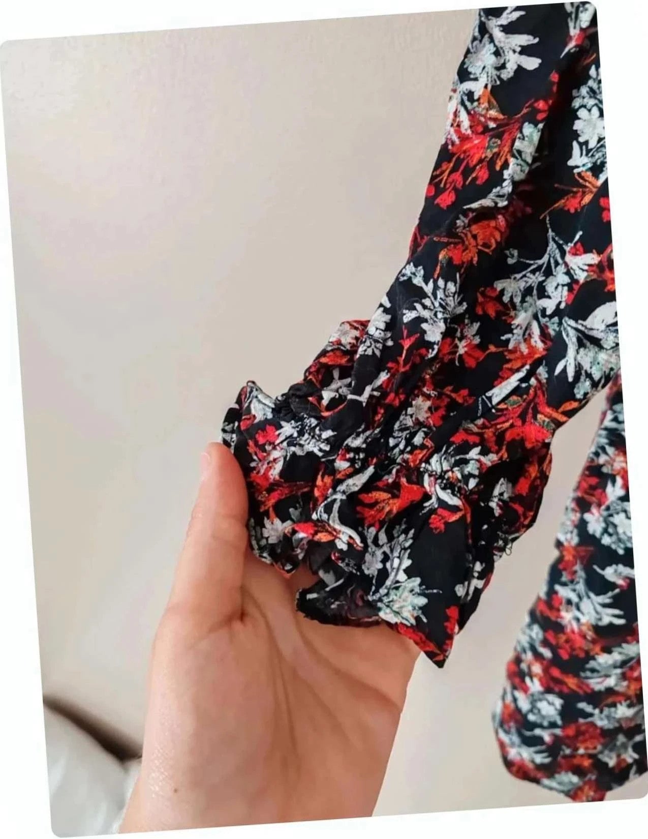 Robe fleuris zara