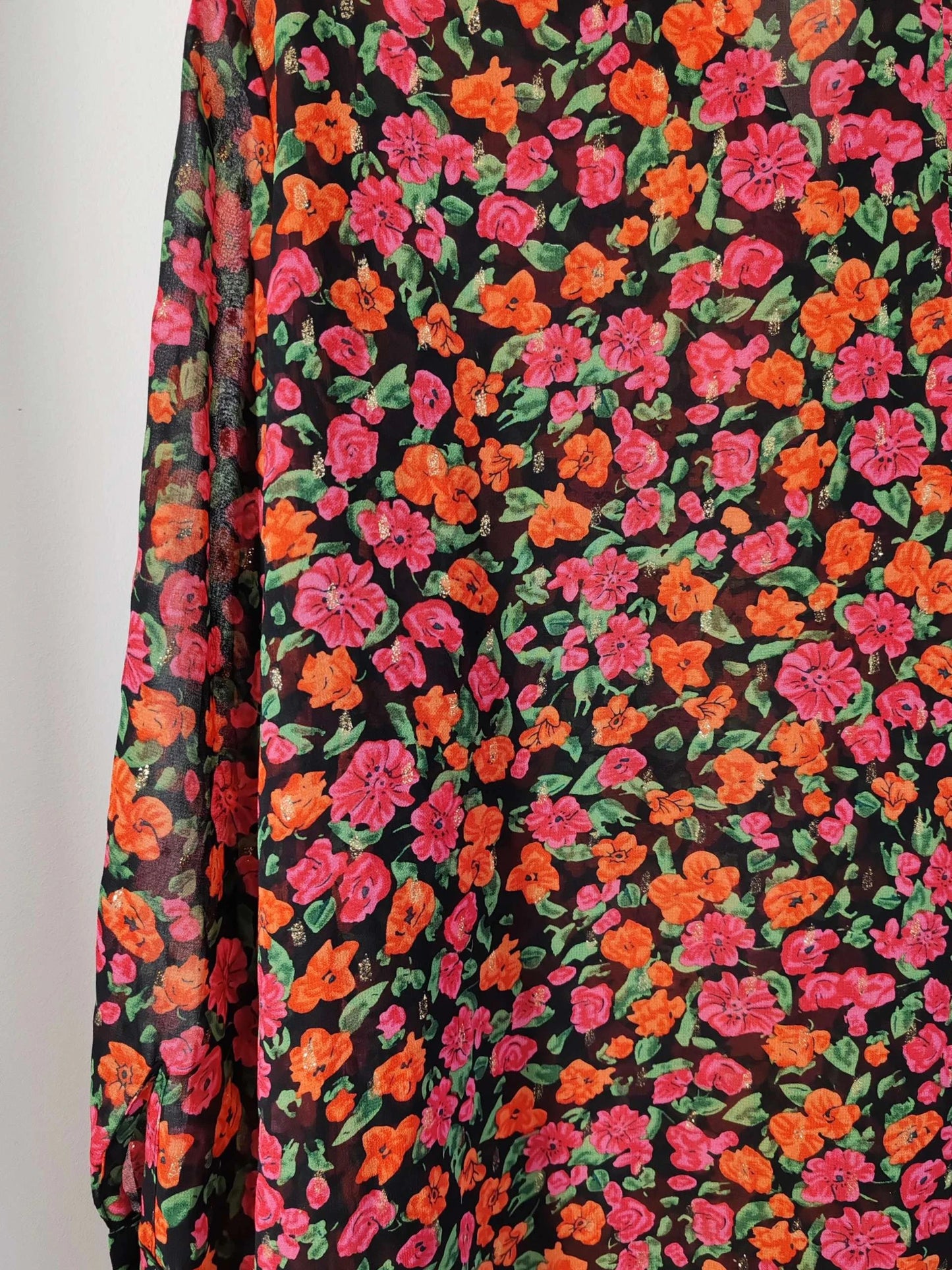 Chemise fluide fleurie taille S