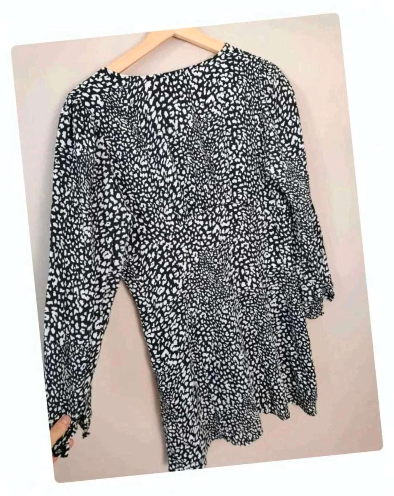 Robe motif animalier Zara