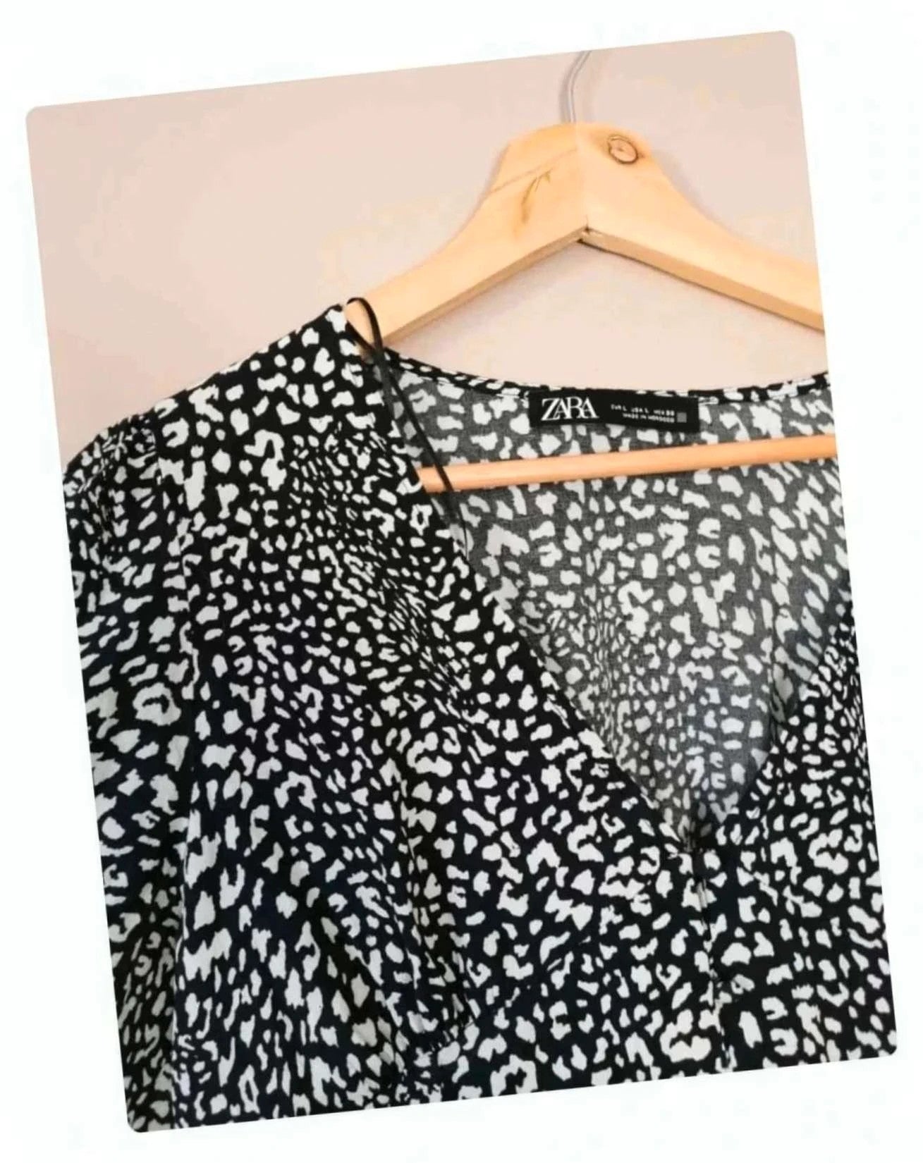 Robe motif animalier Zara