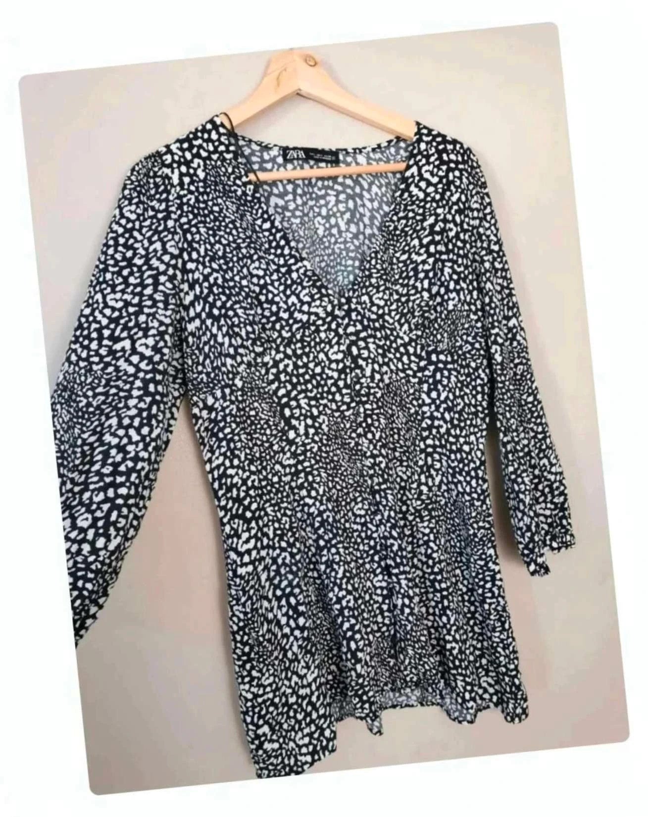 Robe motif animalier Zara