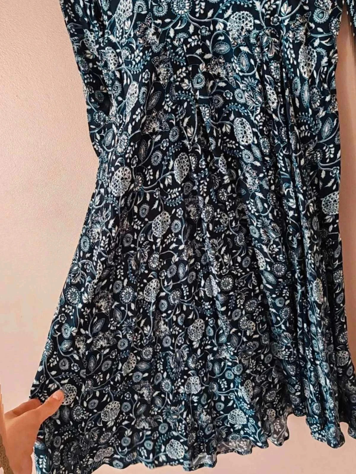 Robe longue fleurie Monoprix