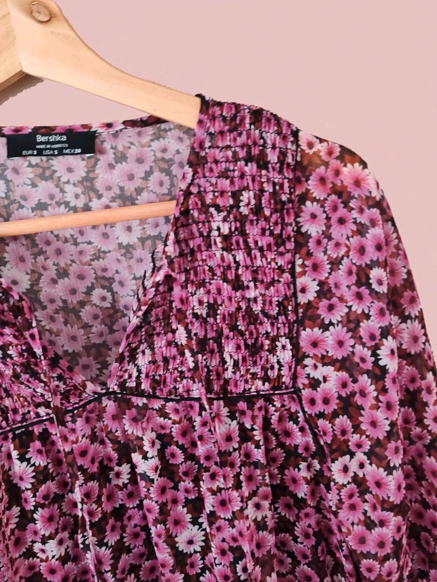Robe fleurie courte