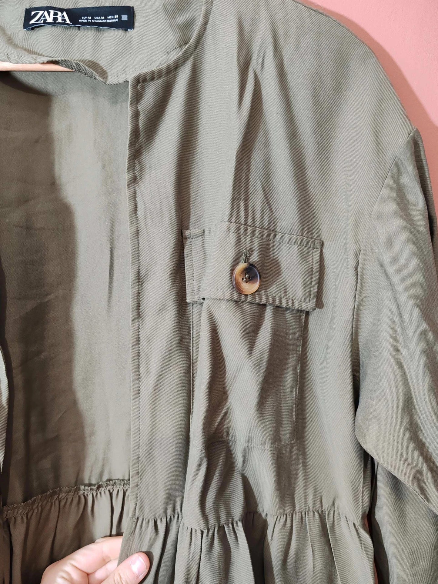 Veste légère kaki Zara taille M