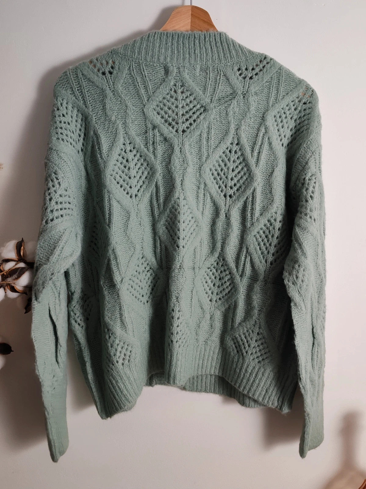 Cardigan broderies fleurs taille M/L