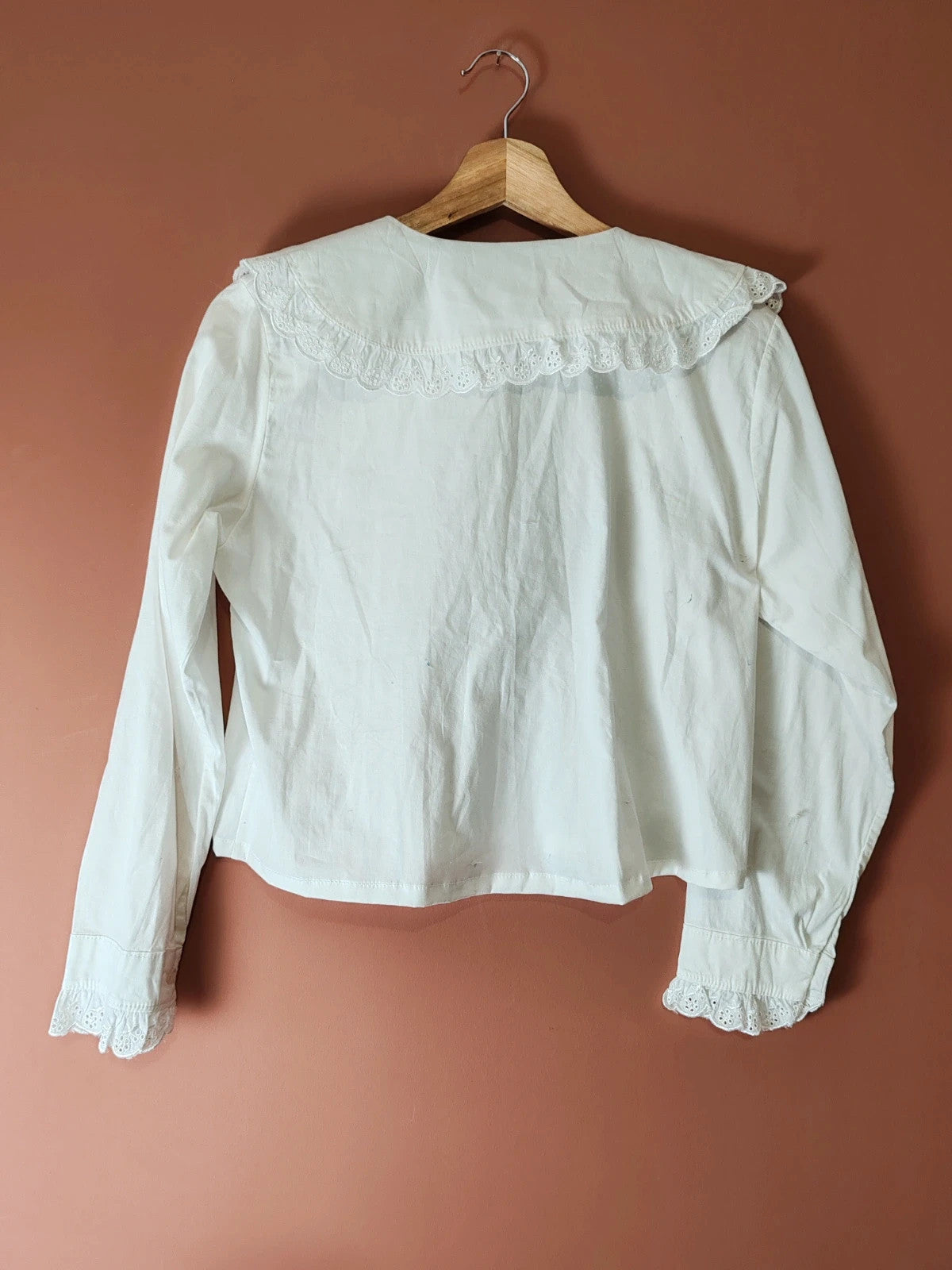 Blouse courte col claudine taille S/M