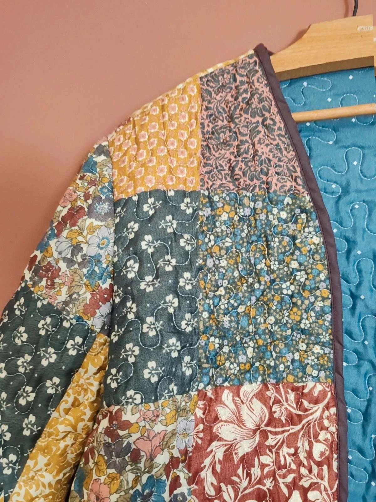 Veste matelassée patchwork M/L