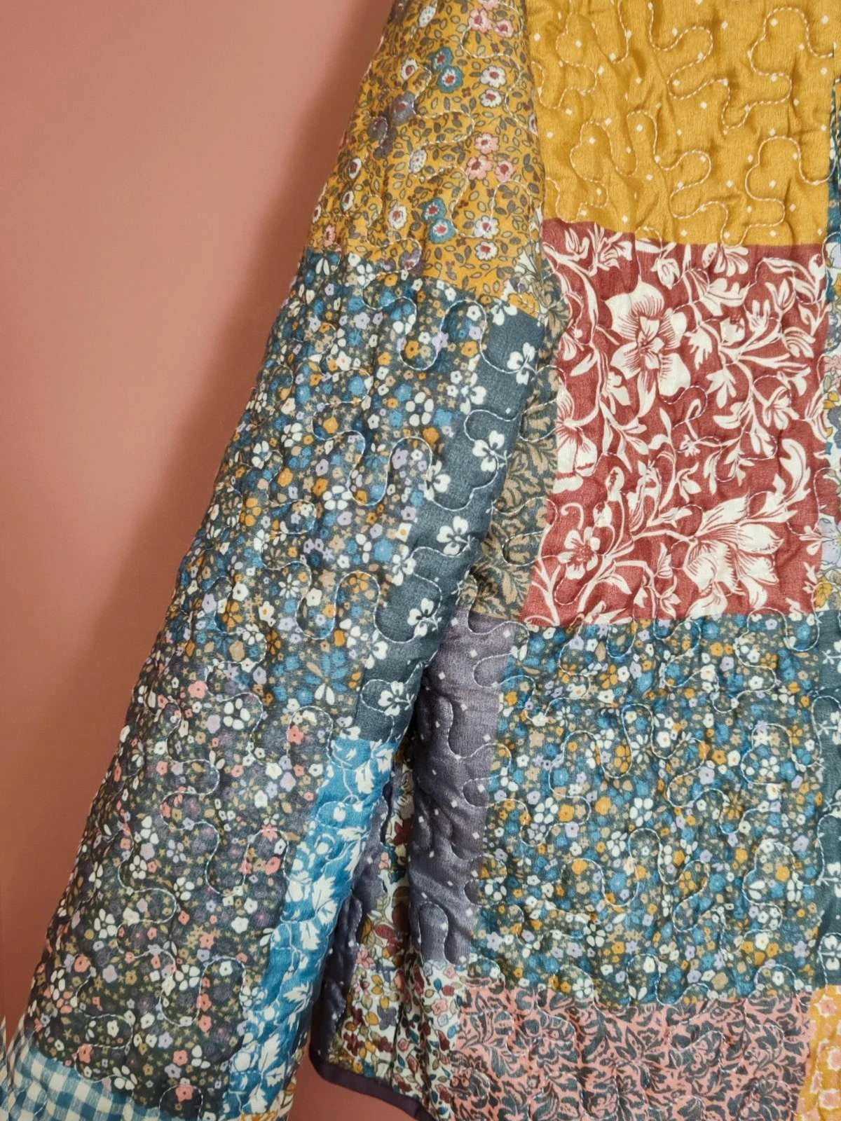 Veste matelassée patchwork M/L