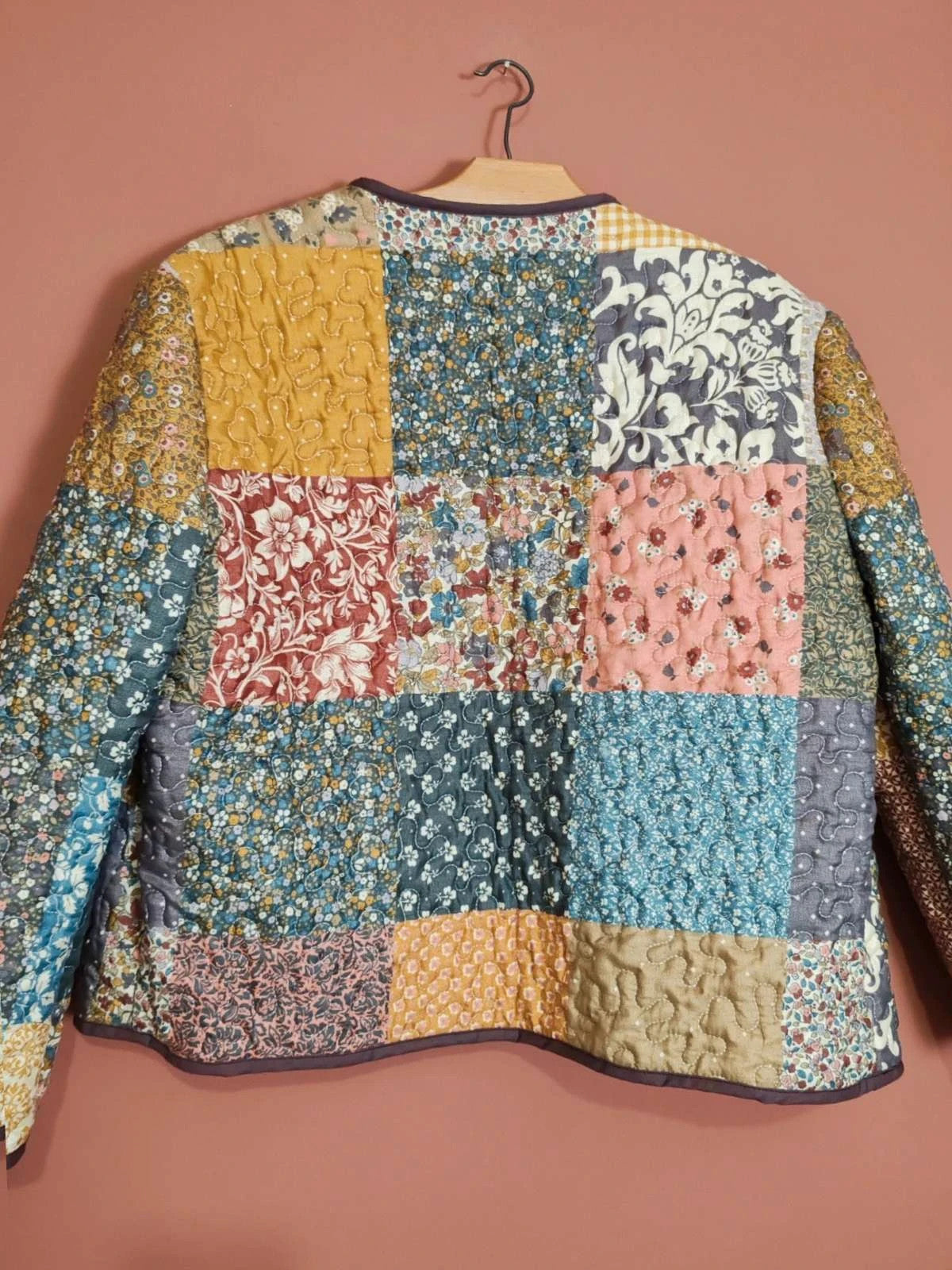 Veste matelassée patchwork M/L