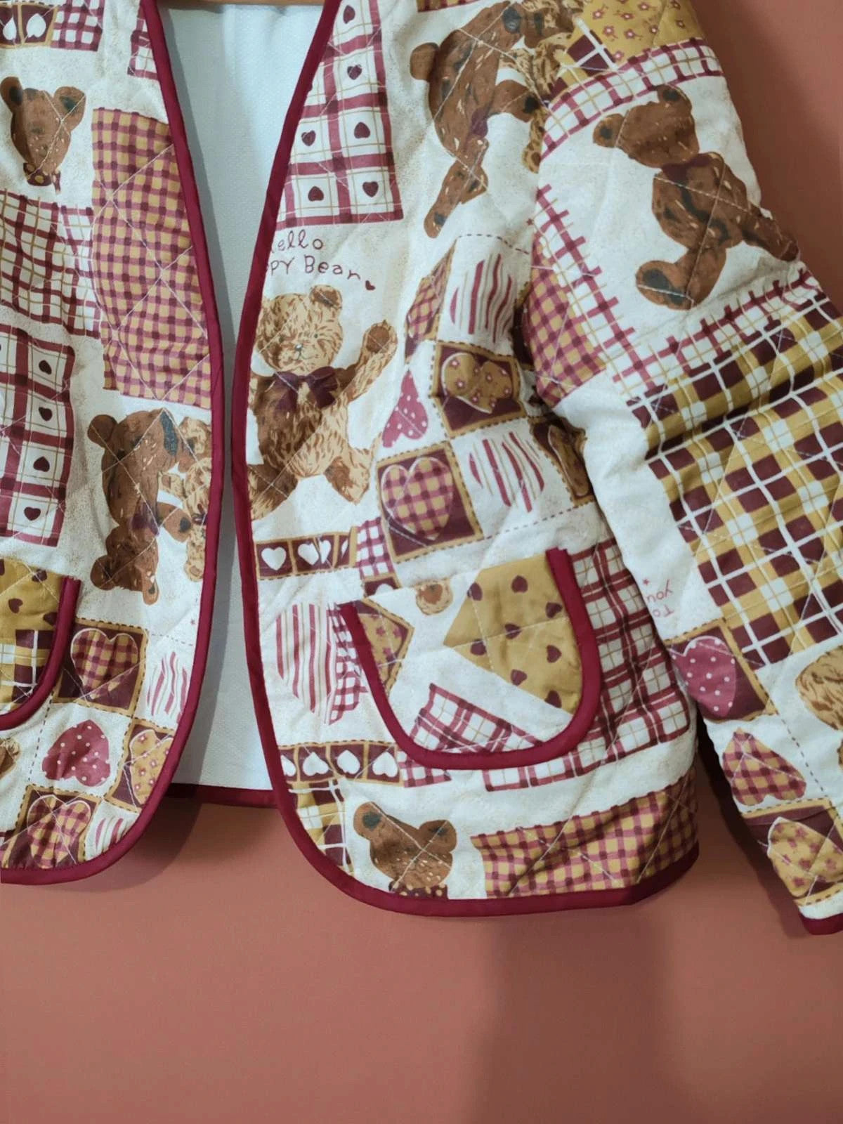 Veste matelassée ourson