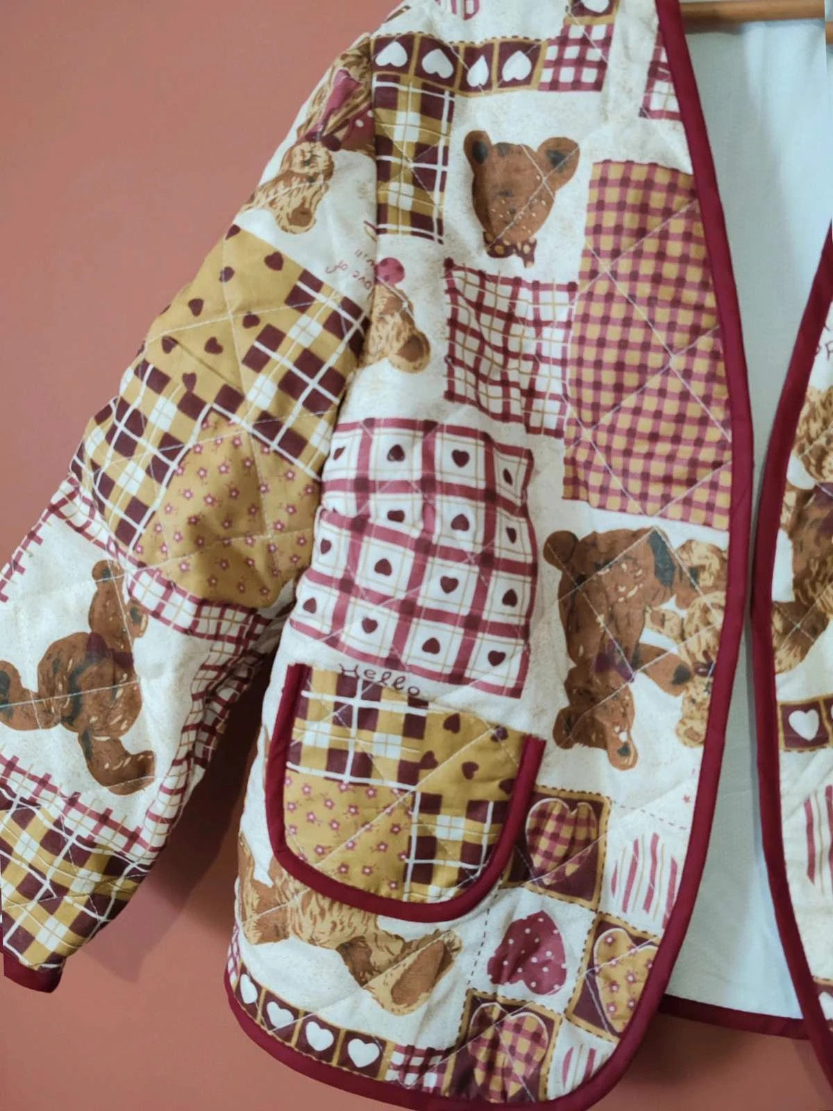 Veste matelassée ourson