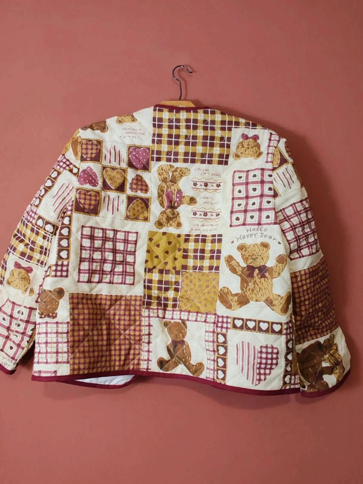 Veste matelassée ourson