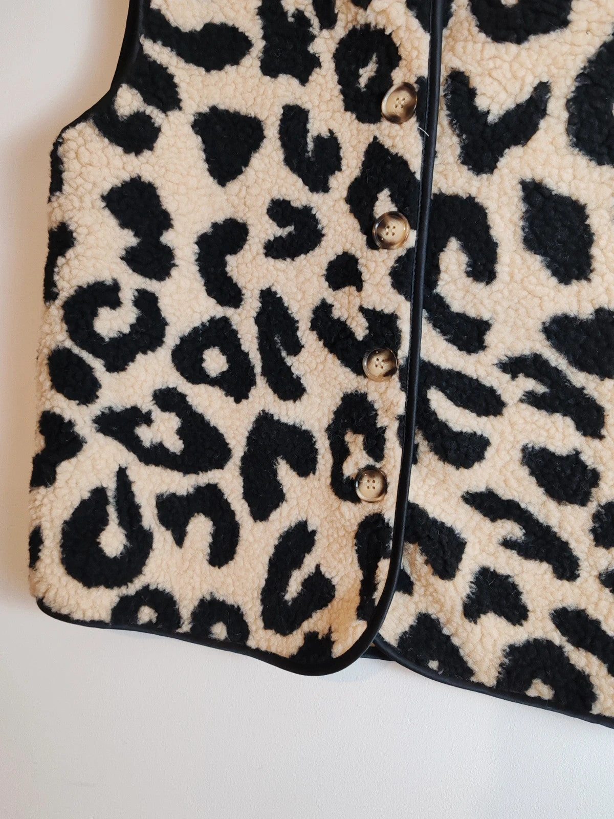 Gilet léopard taille XS