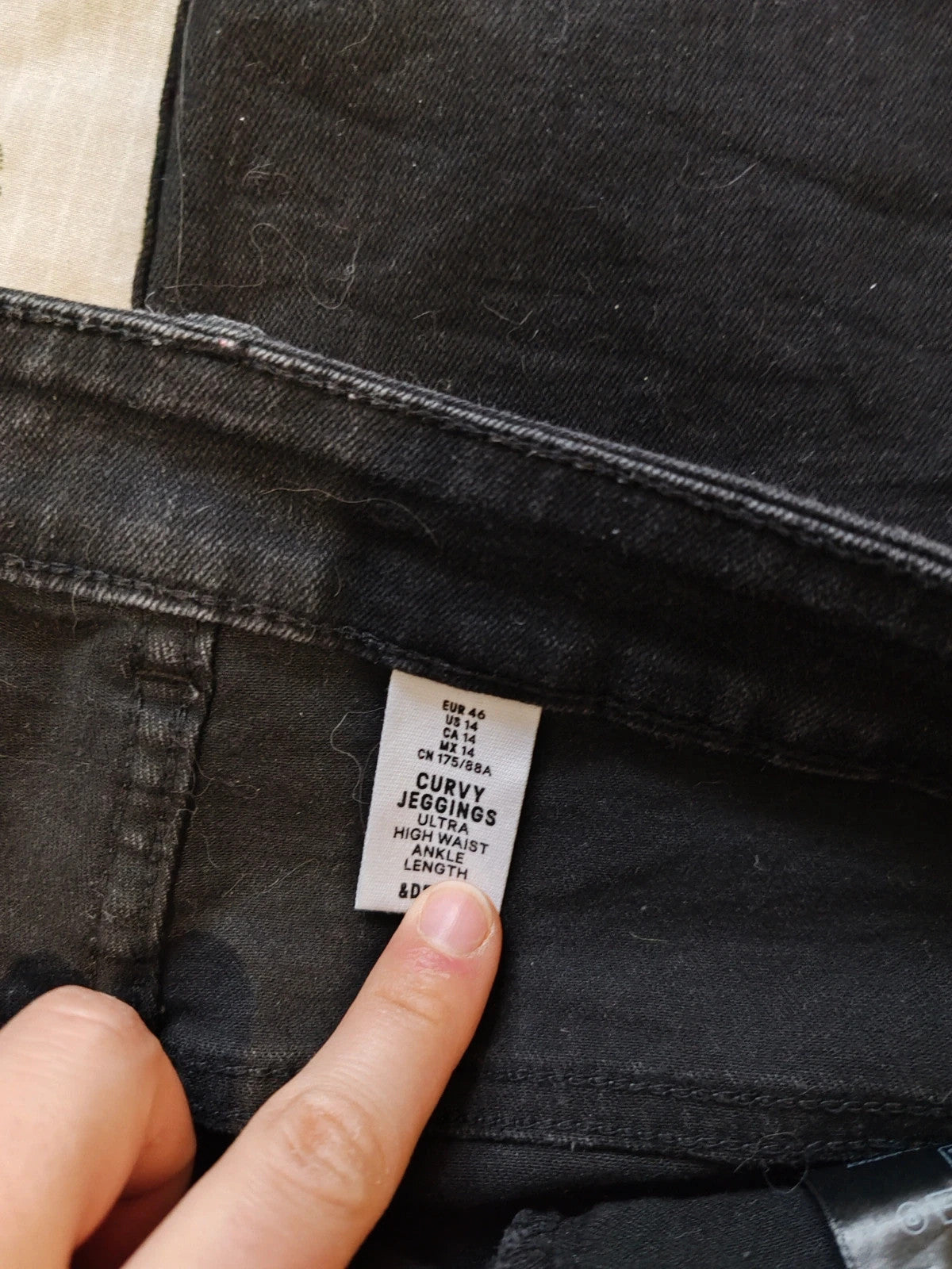 Jean skinny taille 46