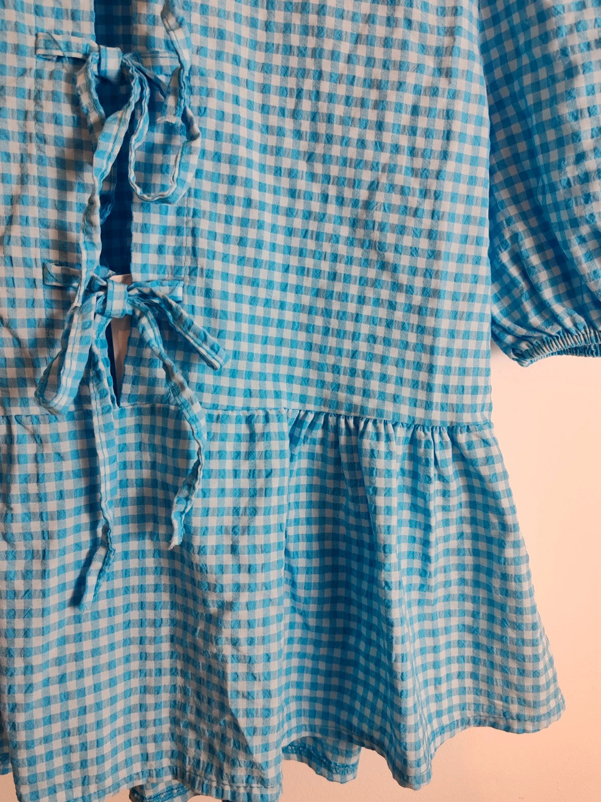 Blouse vichy taille S/M