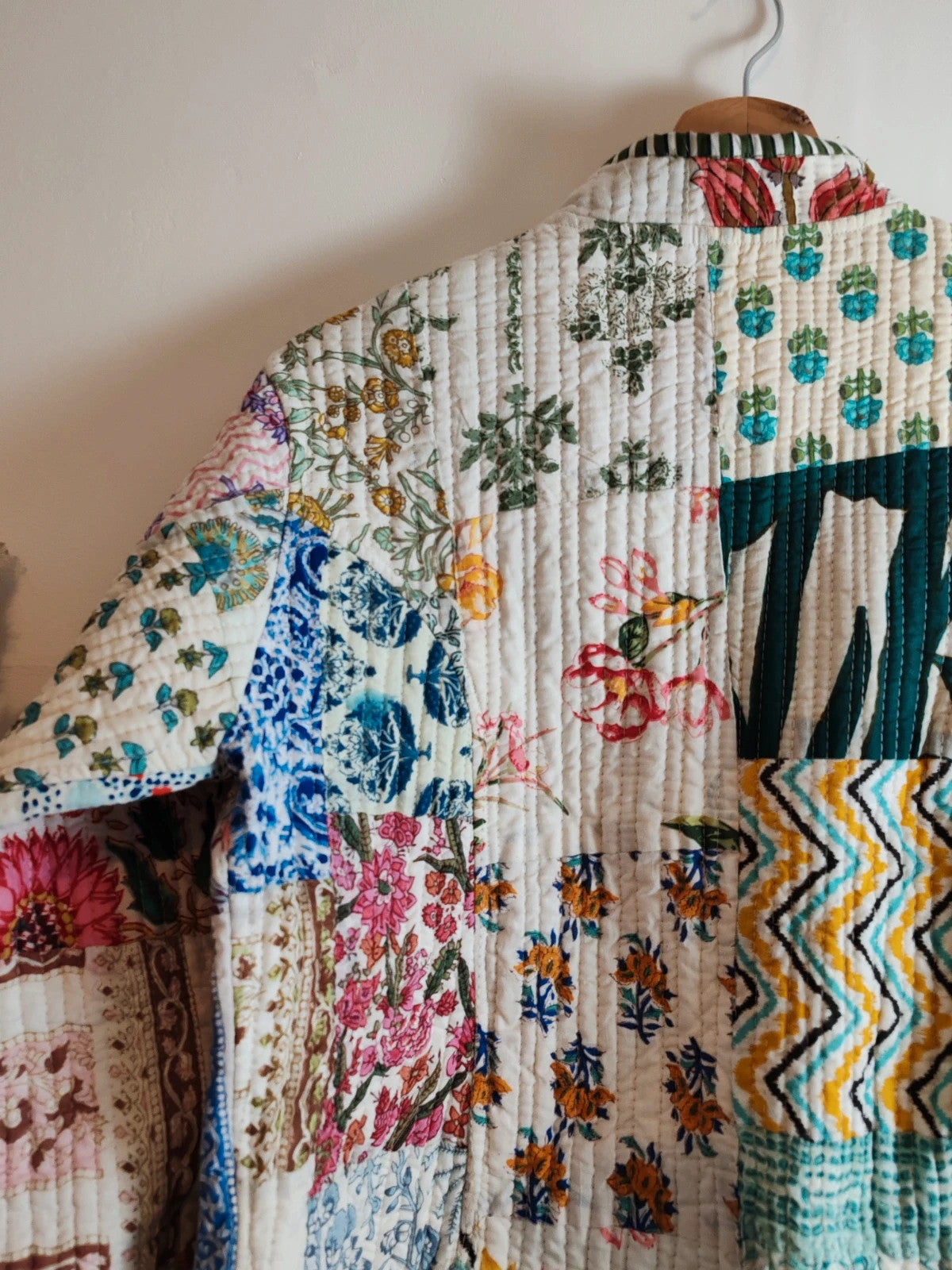 Veste matelassée patchwork taille S/M