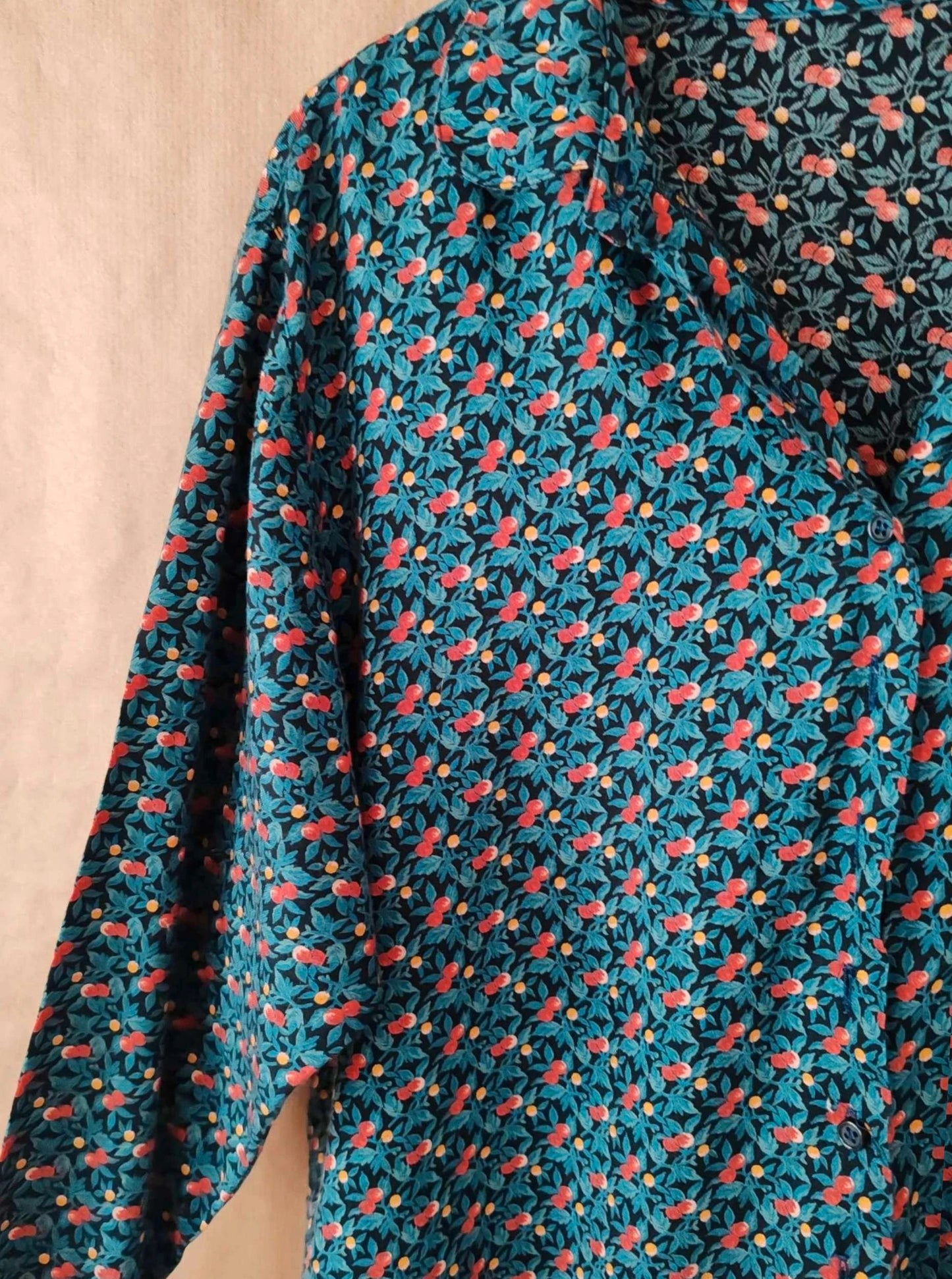 Chemise col claudine vintage