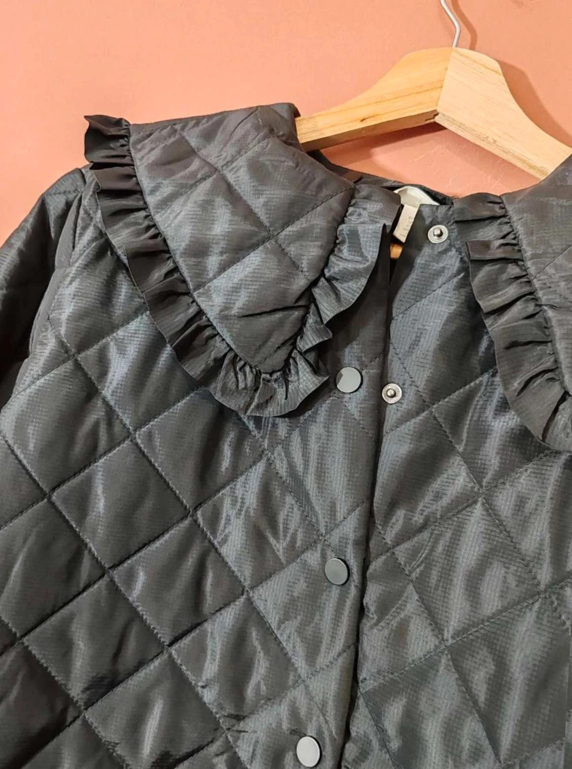 Veste matelassée col claudine taille S