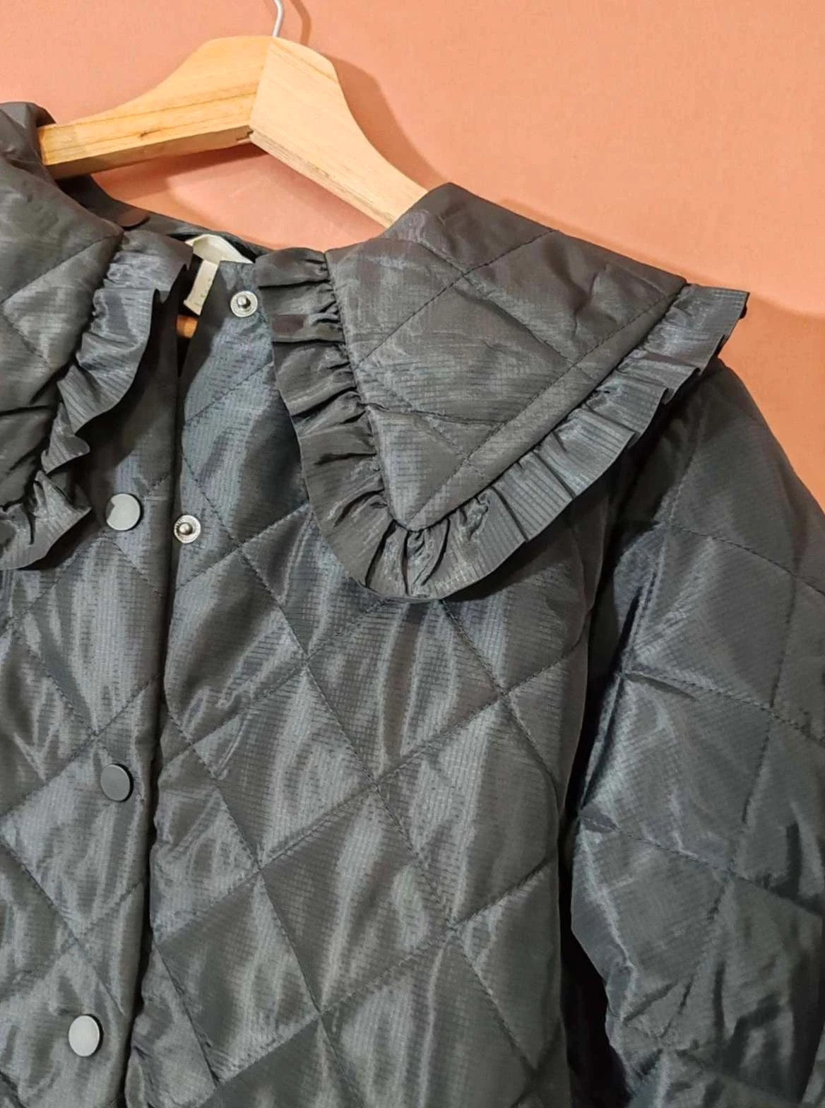 Veste matelassée col claudine taille S