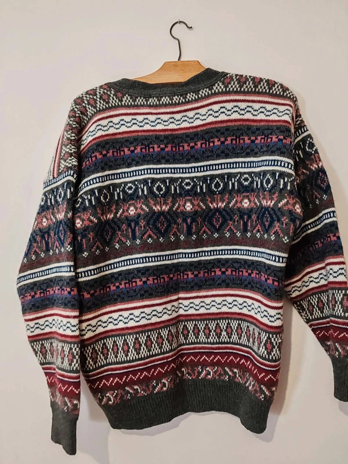 Cardigan jacquard vintage