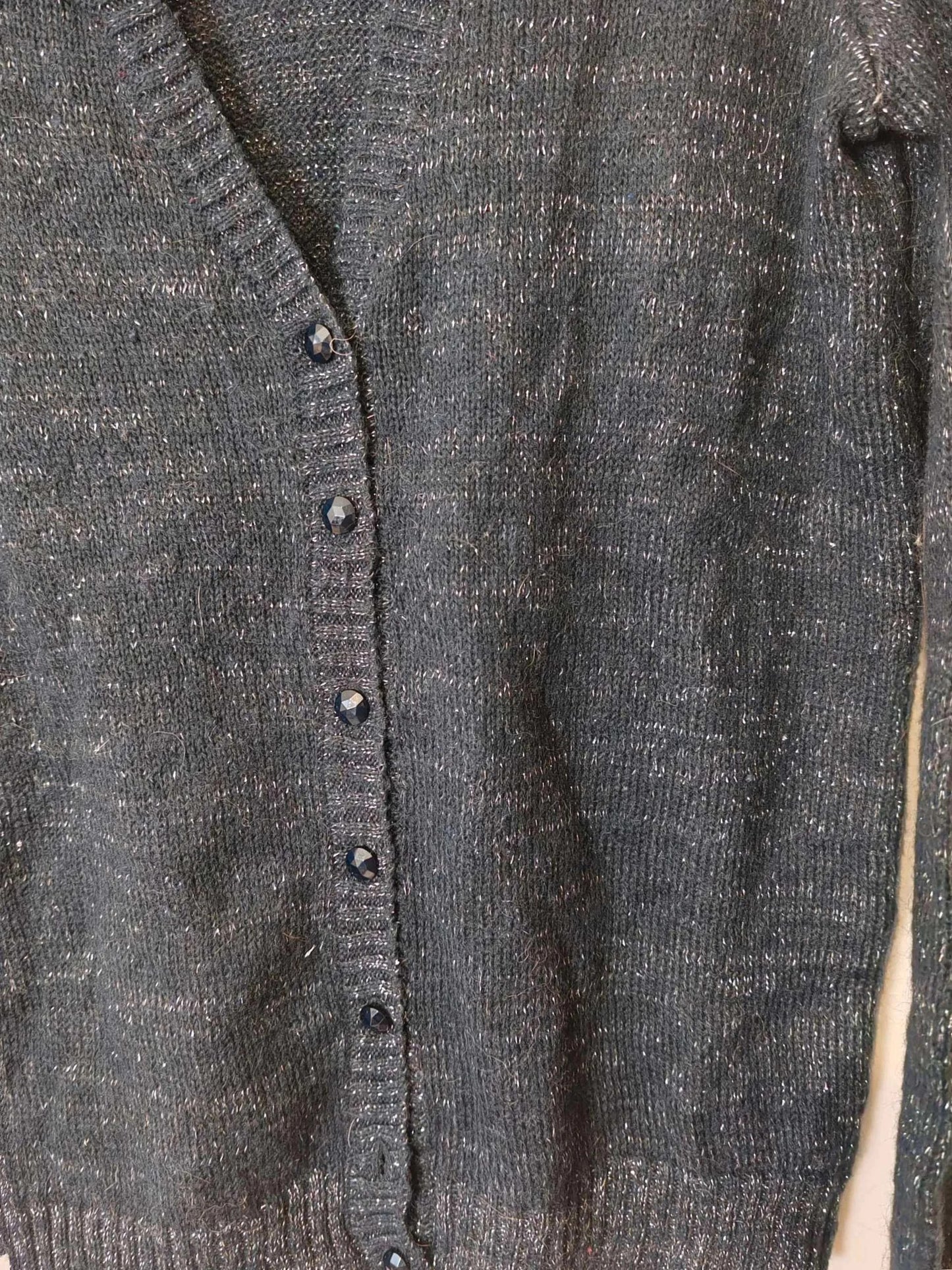Cardigan / pull réversible marine