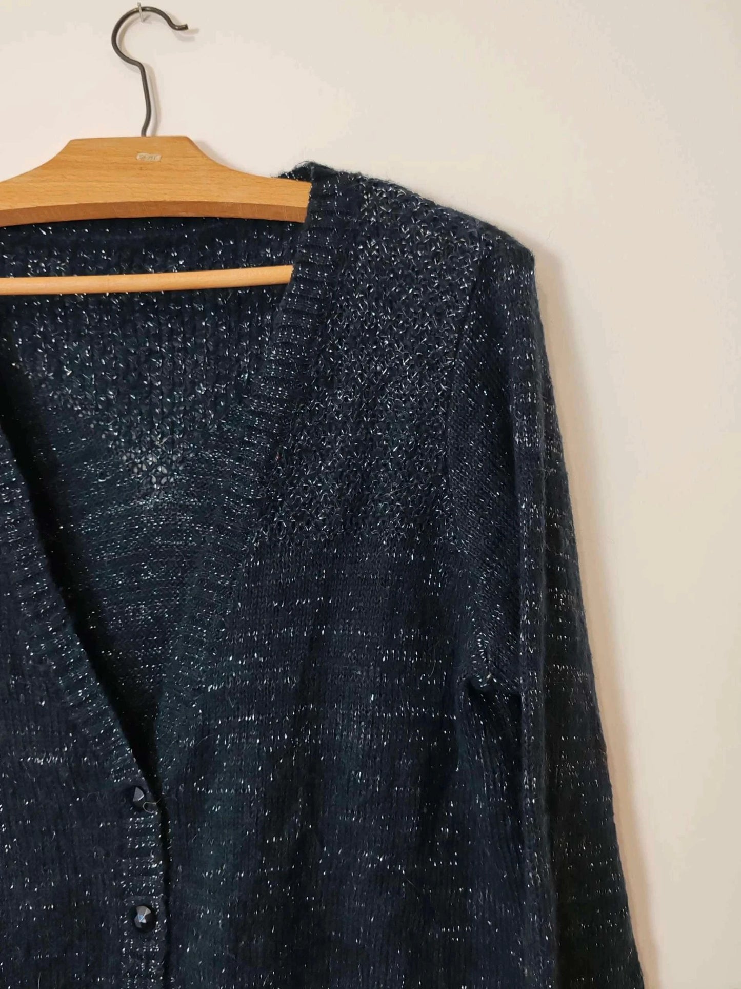 Cardigan / pull réversible marine