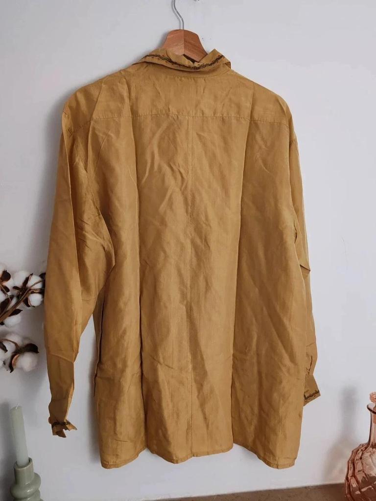 Chemise brodée vintage taille M/l