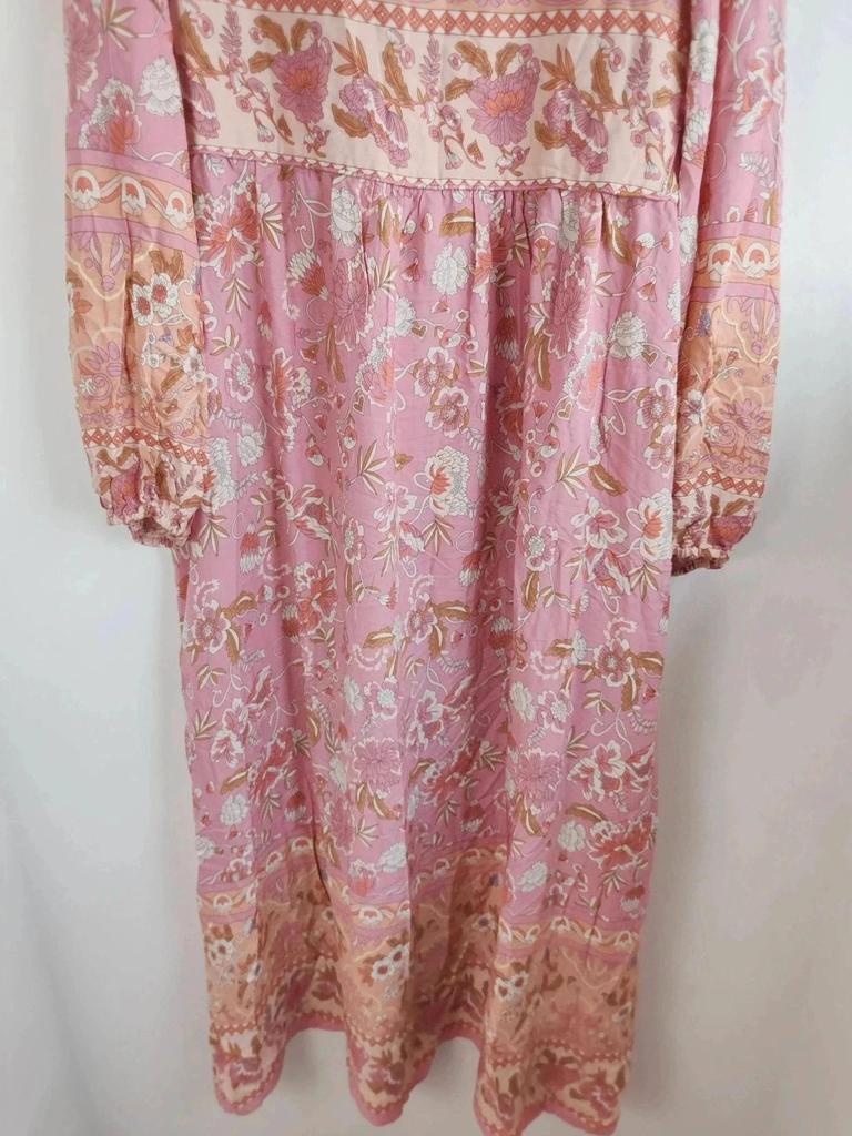 Robe bohème longue viscose taille L