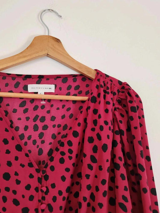 Robe à pois taille 42