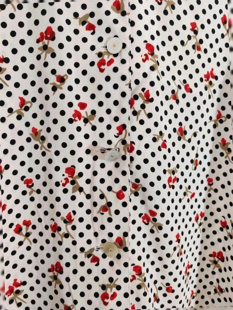 Chemisier pois taille 42/44
