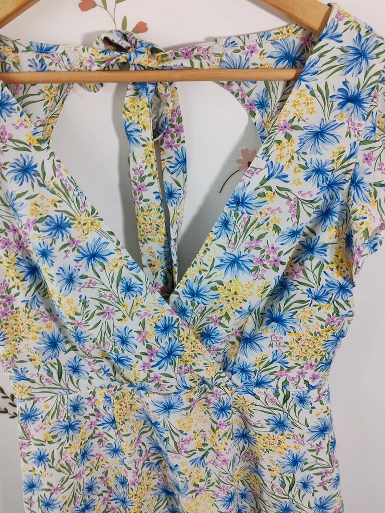 Robe dos nu blanc taille M