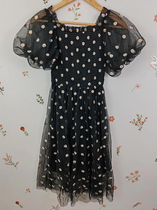 Robe marguerite tulle taille M