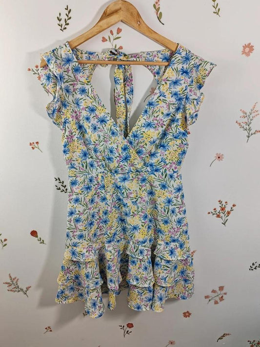 Robe dos nu blanc taille M